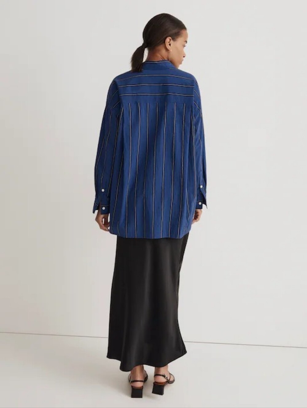 Madewell The Signature Poplin Oversized Striped Shirt
M - Picture 3 of 7